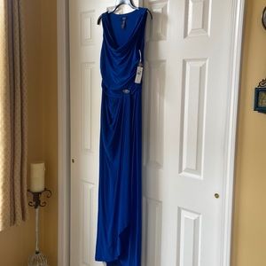 Chaps evening gown-Royal blue